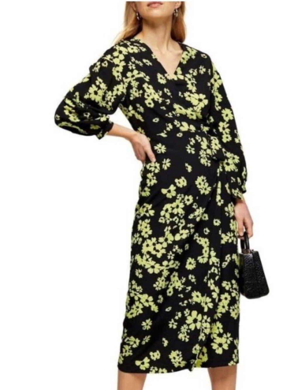 Topshop Floral Dress